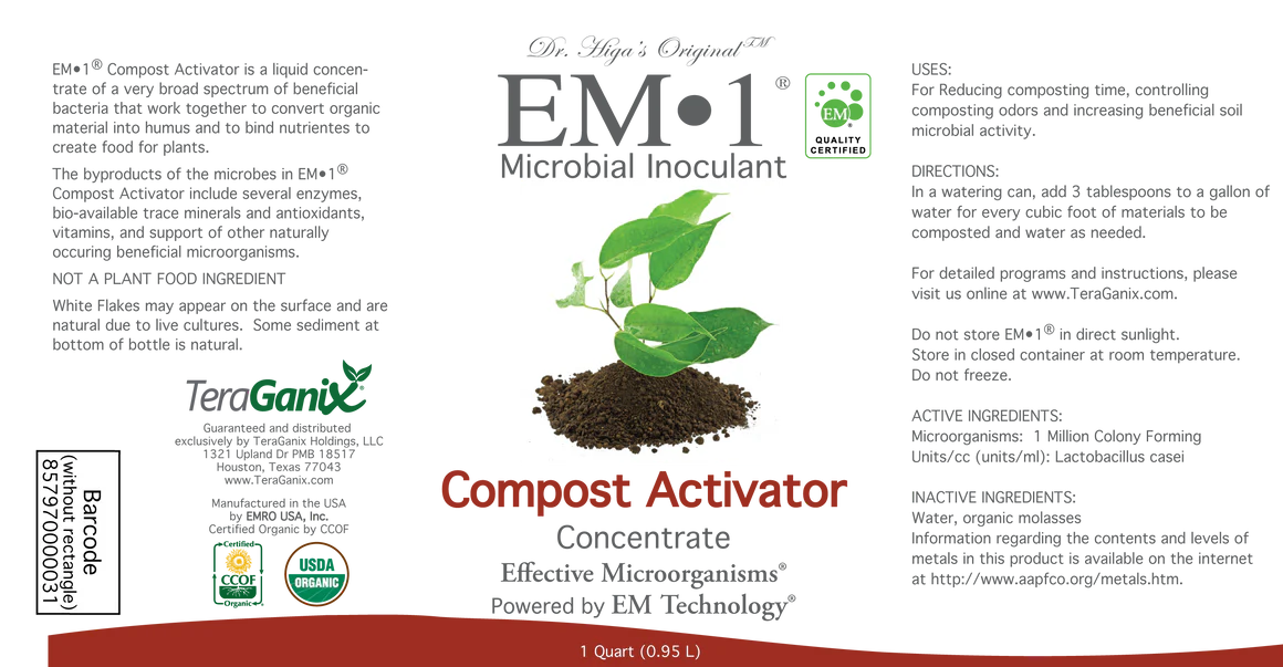 EM-1 ® Compost Starter, Concentrate