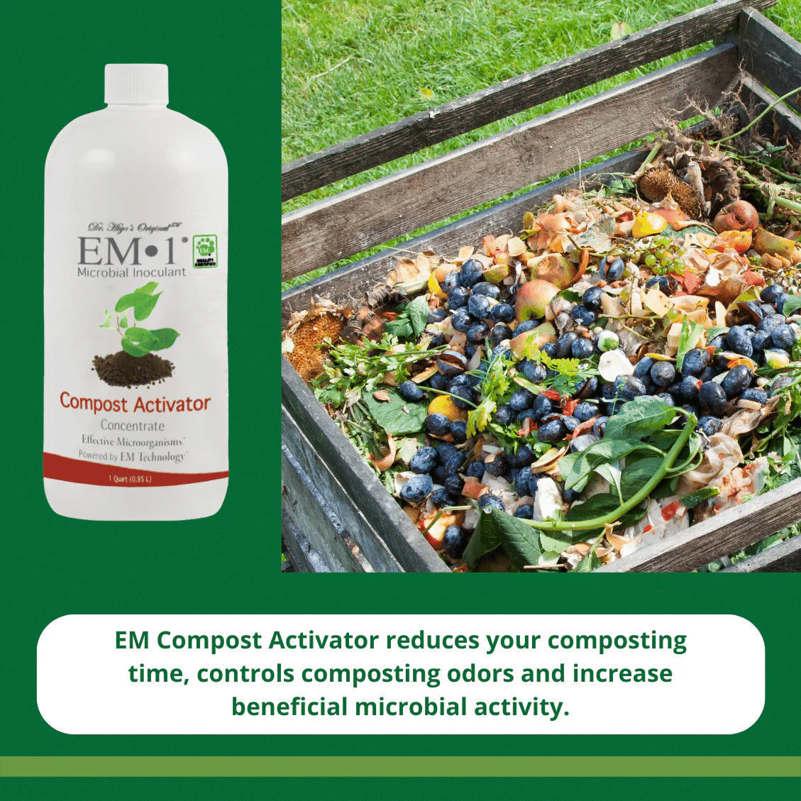 EM-1 ® Compost Starter, Concentrate