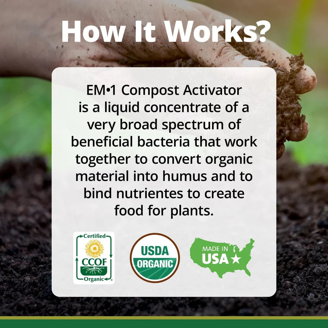 EM-1 ® Compost Starter, Concentrate