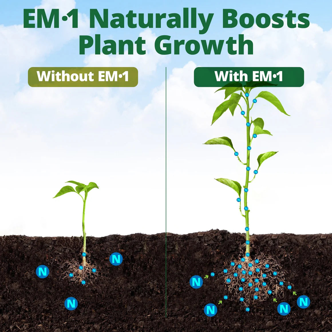 EM-1® Microbial Inoculant Soil Amendment